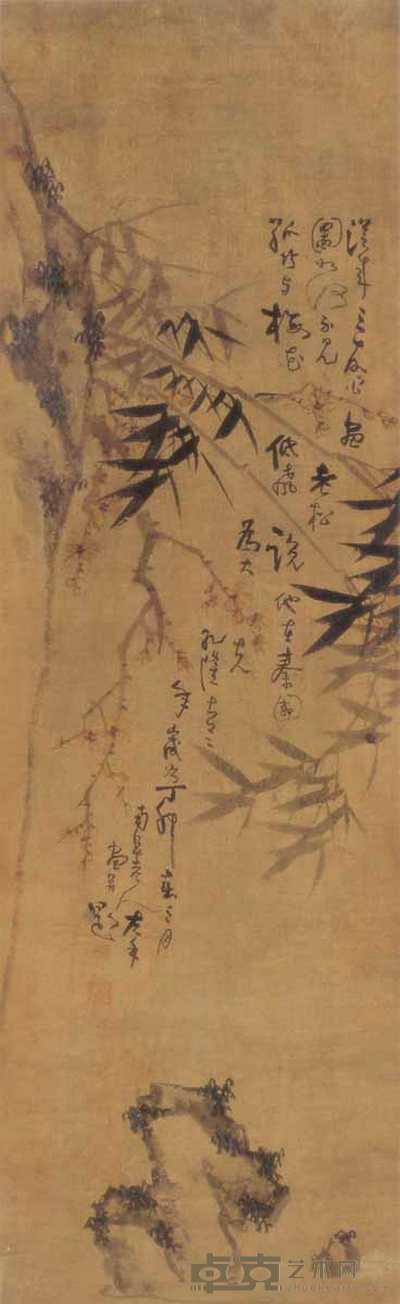 高凤翰 竹 立轴 153×47cm